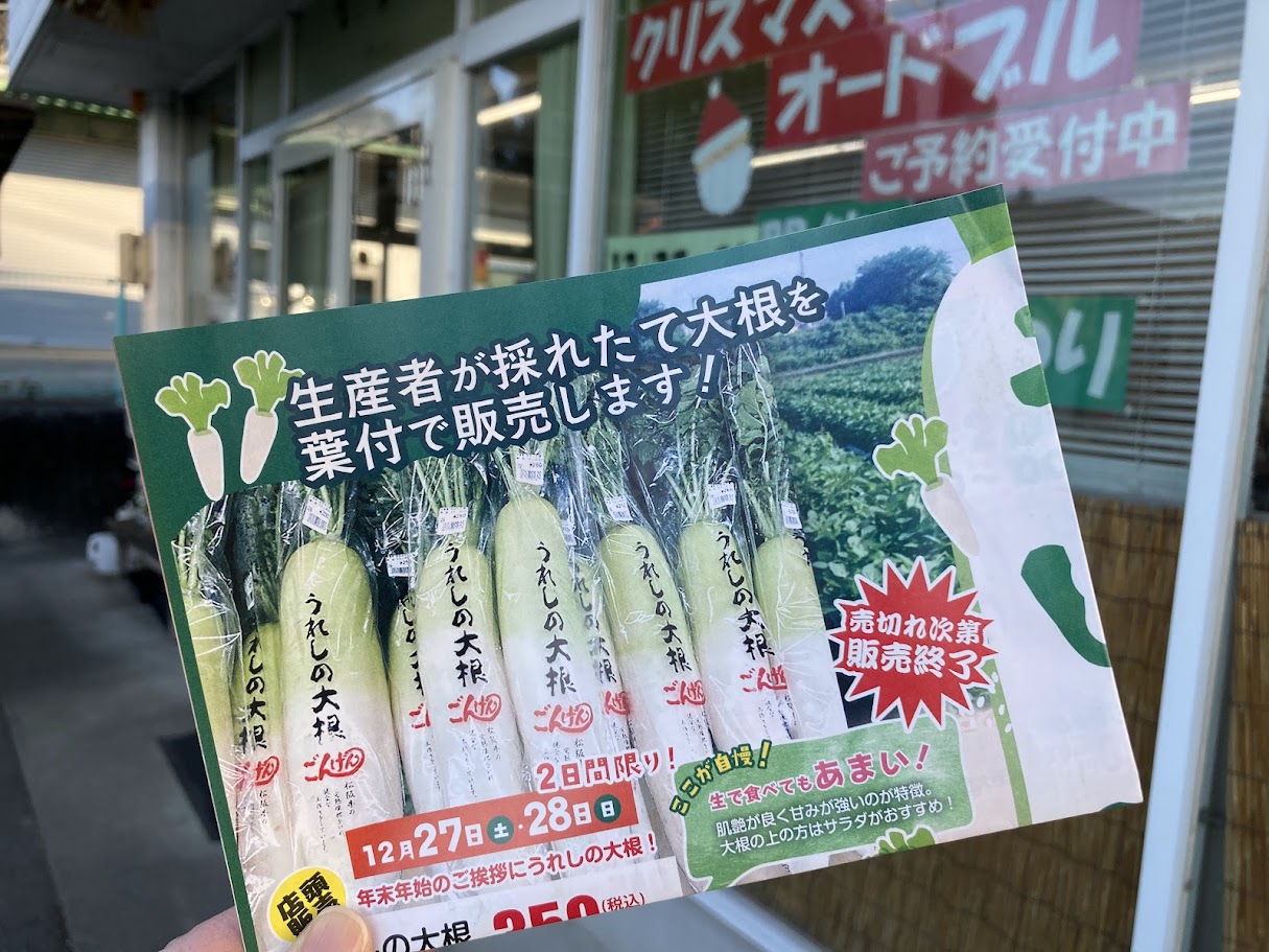 ごん豆の嬉野ダイコン祭りメイン