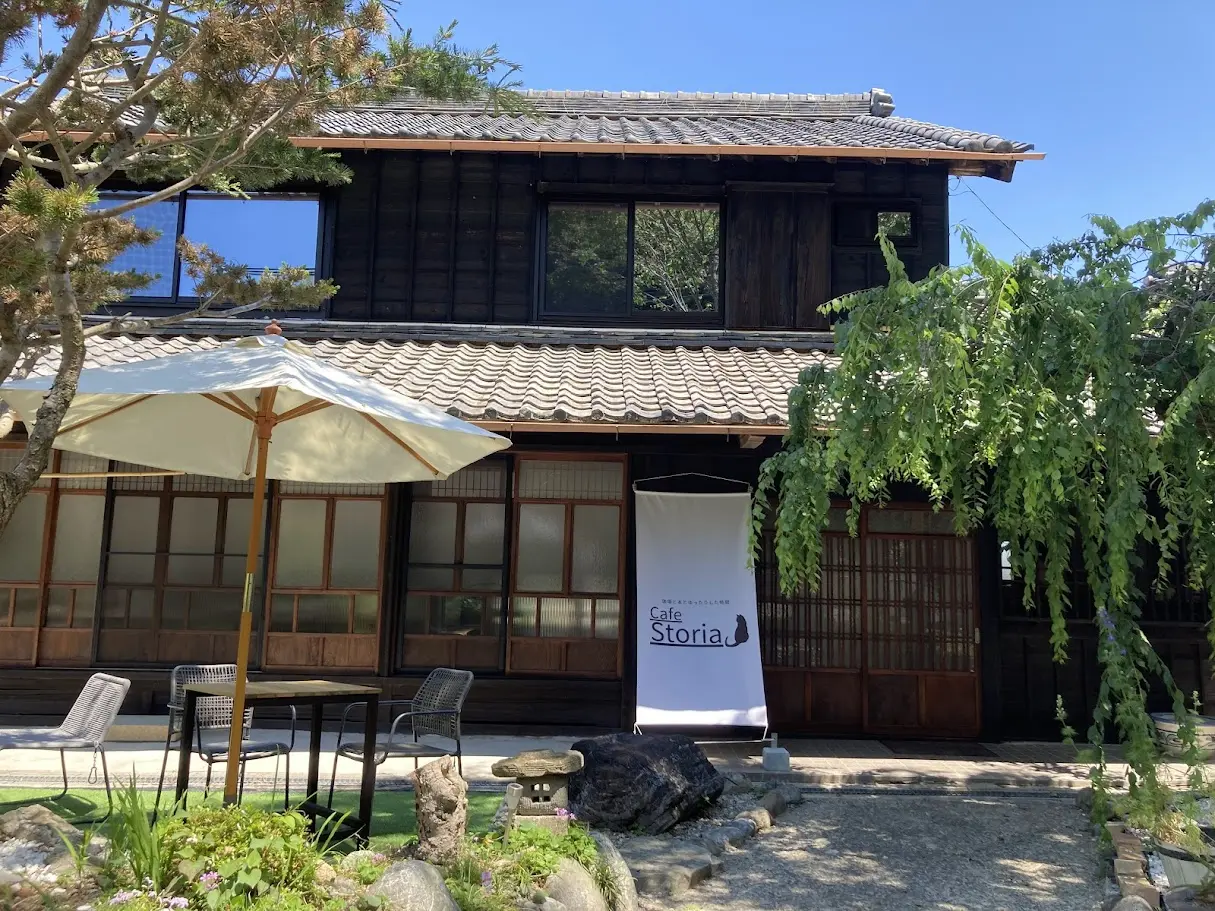 カフェストーリアの外観正面