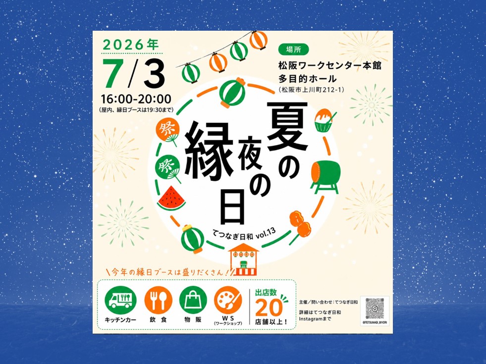 夏の夜の縁日POP