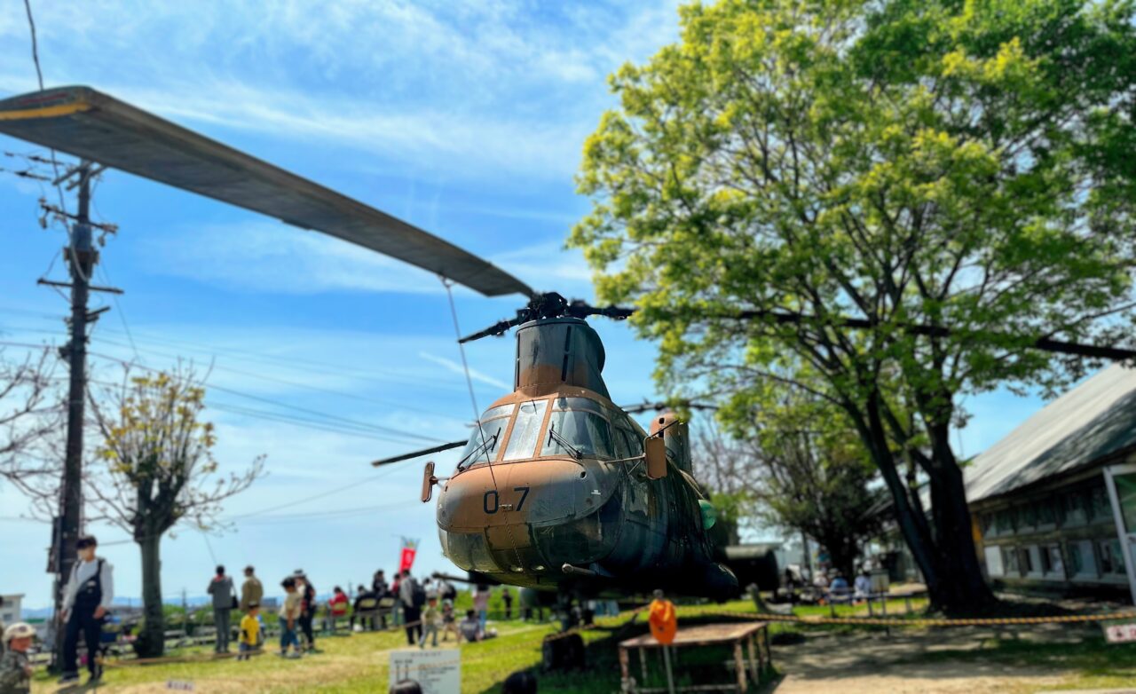 自衛隊ヘリコプター