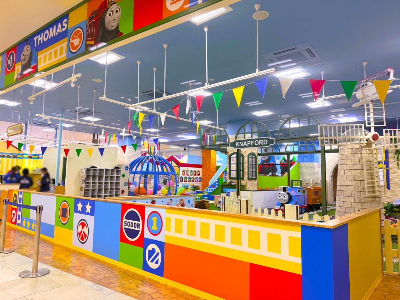 リニューアルしたトーマスのわくわくひろば