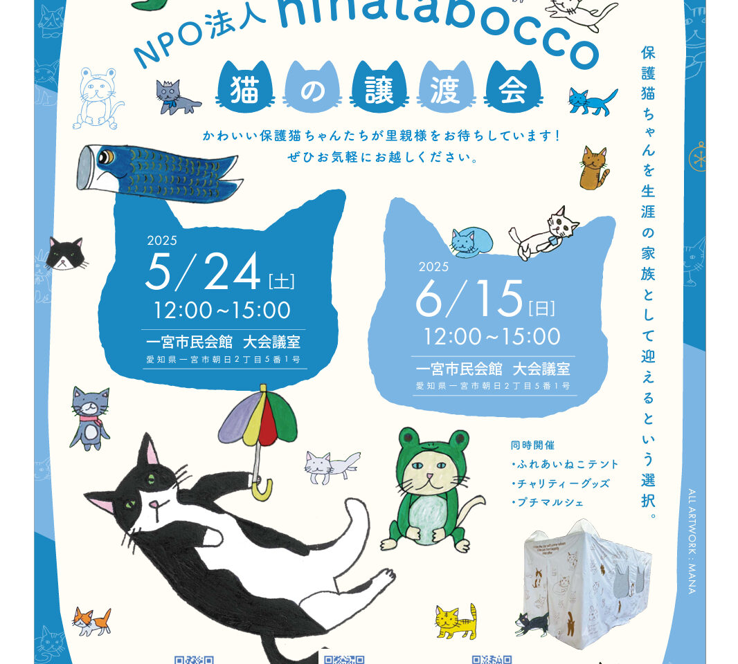 NPO法人 hinatabocco主催