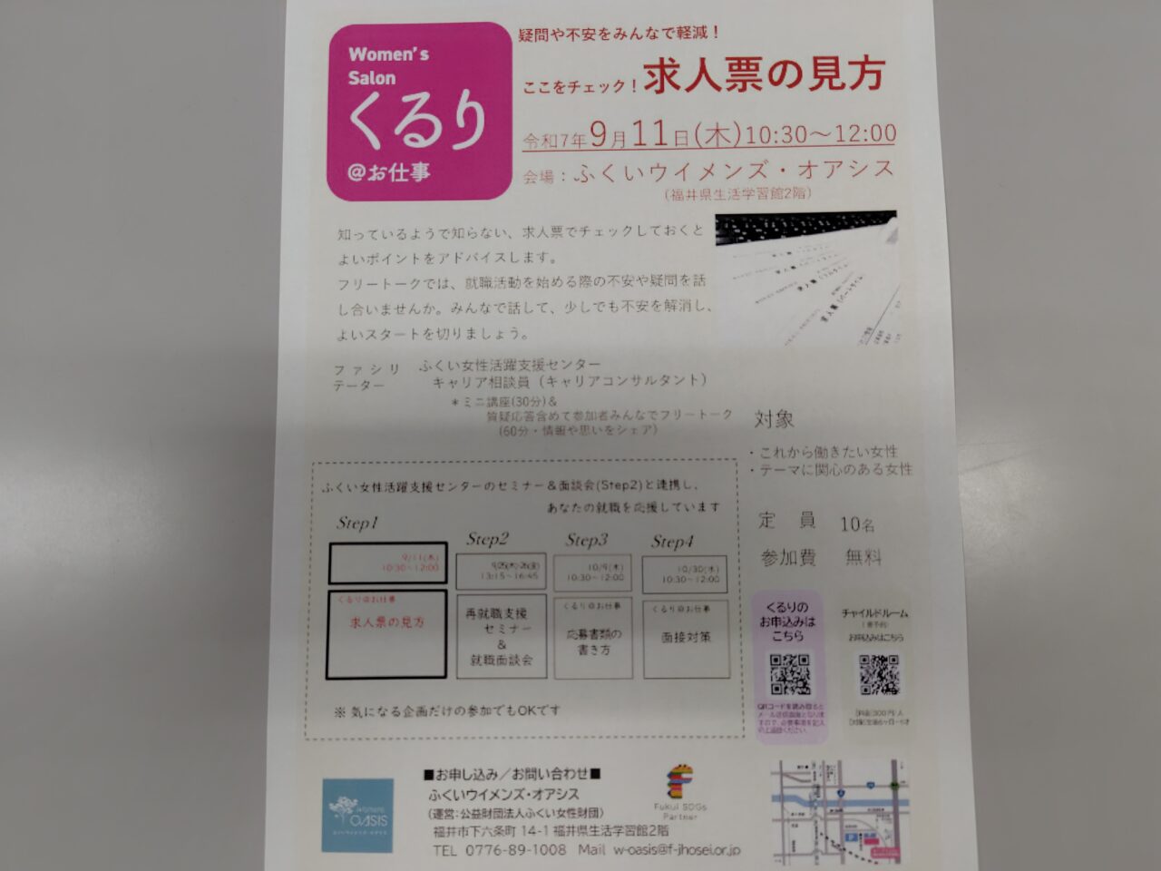 ここをチェック！ 求人票の見方