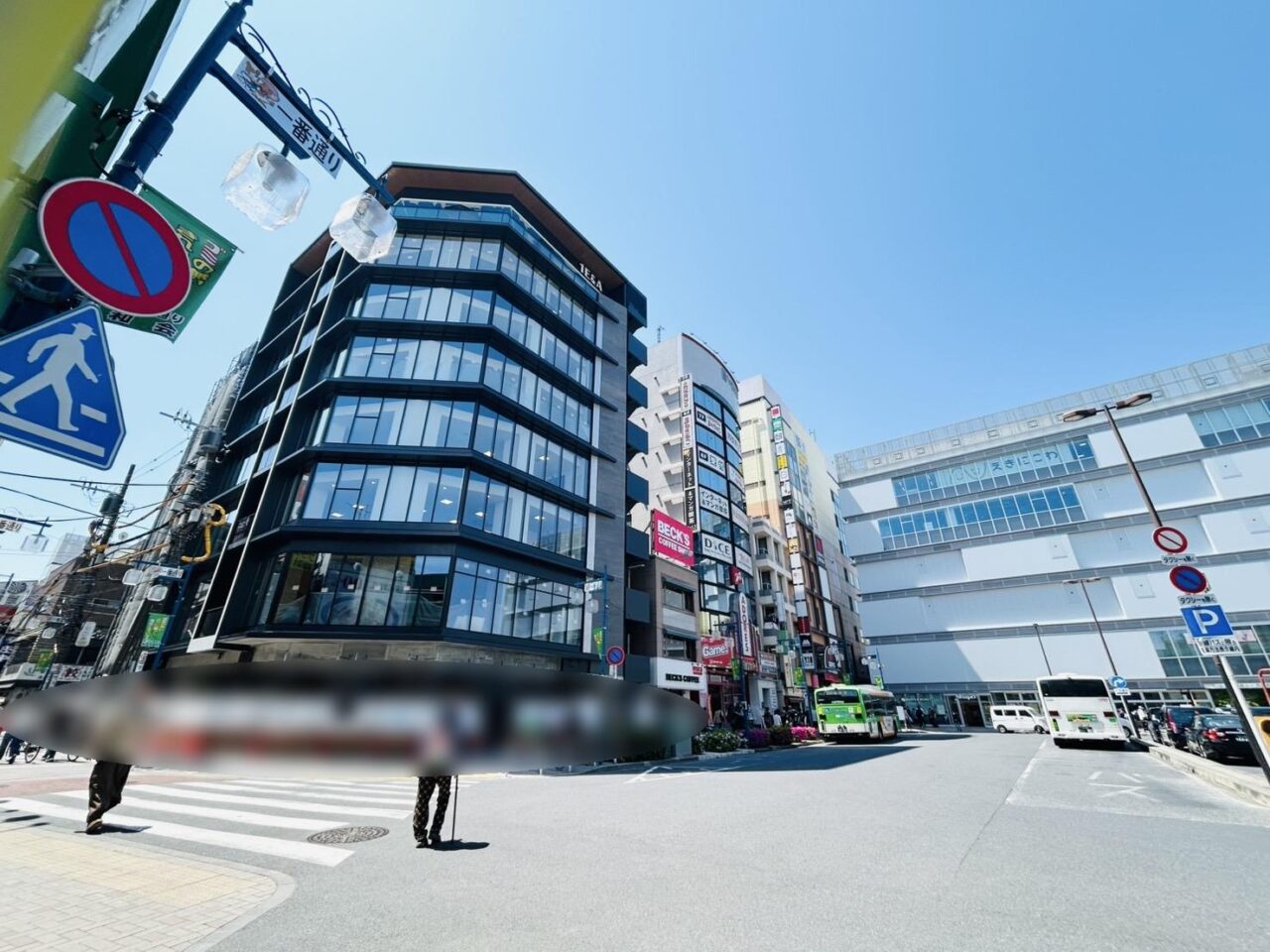 新小岩駅南口に姿を現したプr座ビル跡地の新ビル