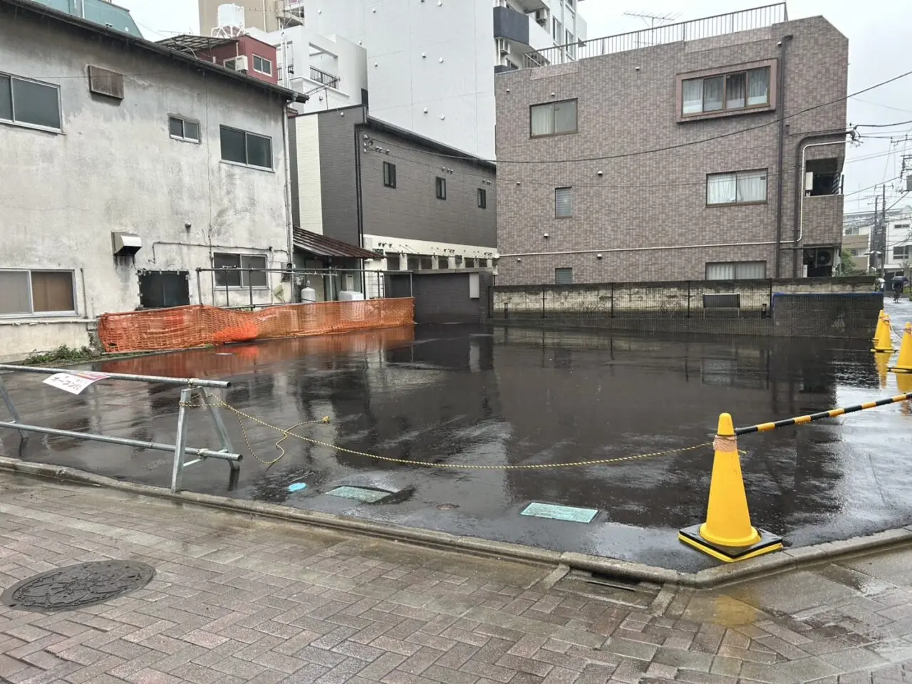 2025年6月のベーカリーチダ跡地の様子