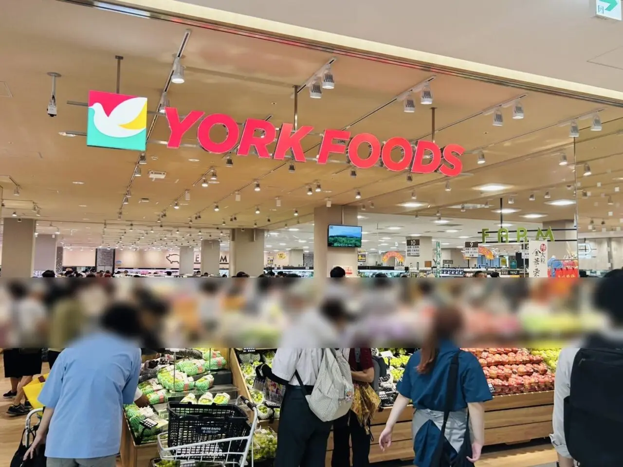 金町駅の歴史を築いた「イトーヨーカドー金町店」は「ヨークフーズ」として生まれ変わりました