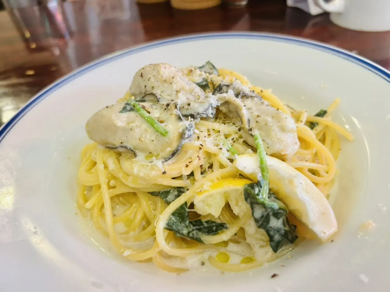 「THE HAPPYEND KITCHEN」のランチパスタ