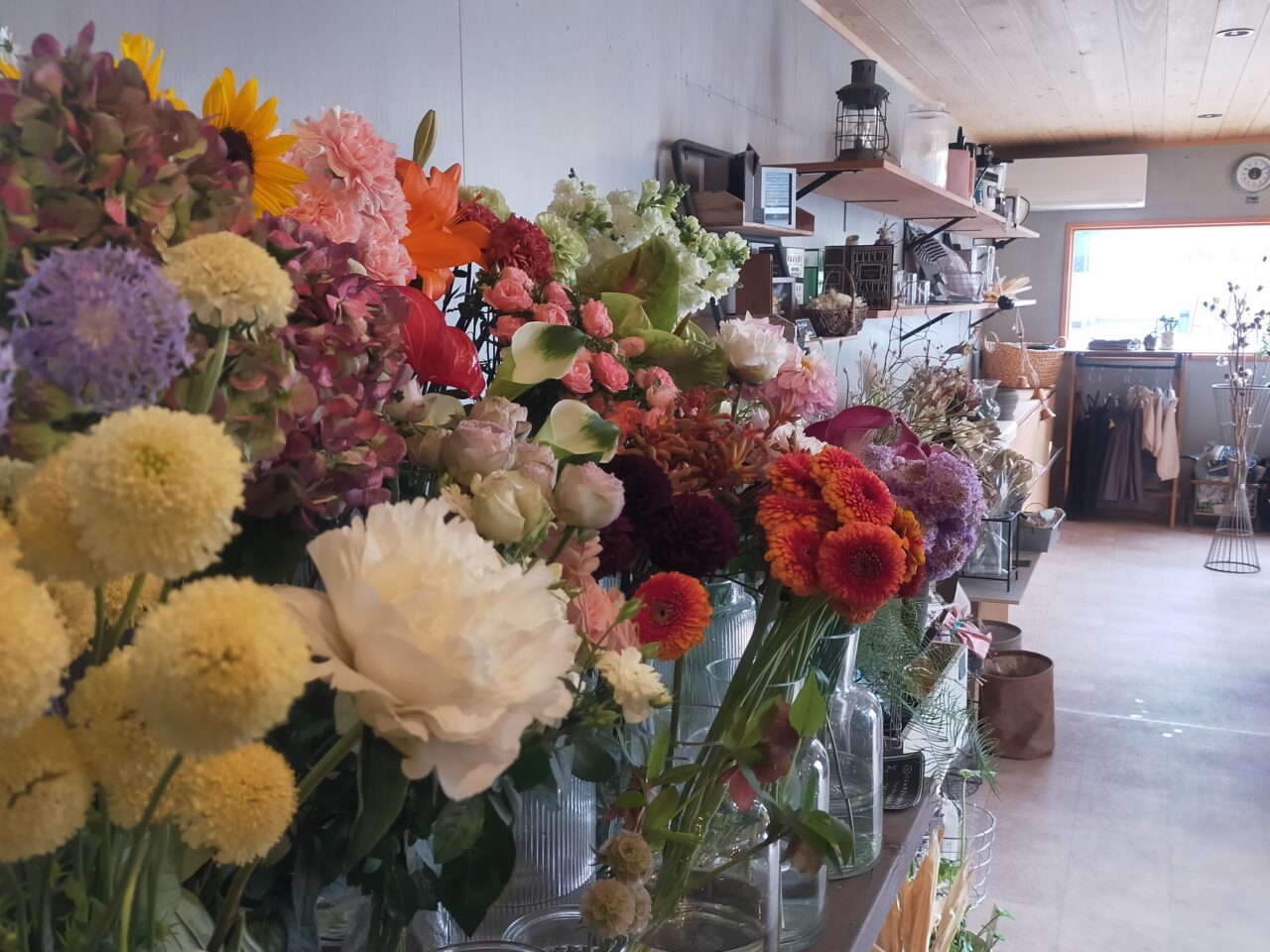 晴〜SUN〜の店内