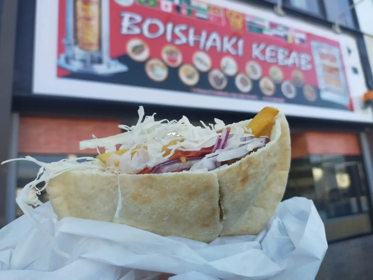 BOISHAKI KEBABのケバブサンド