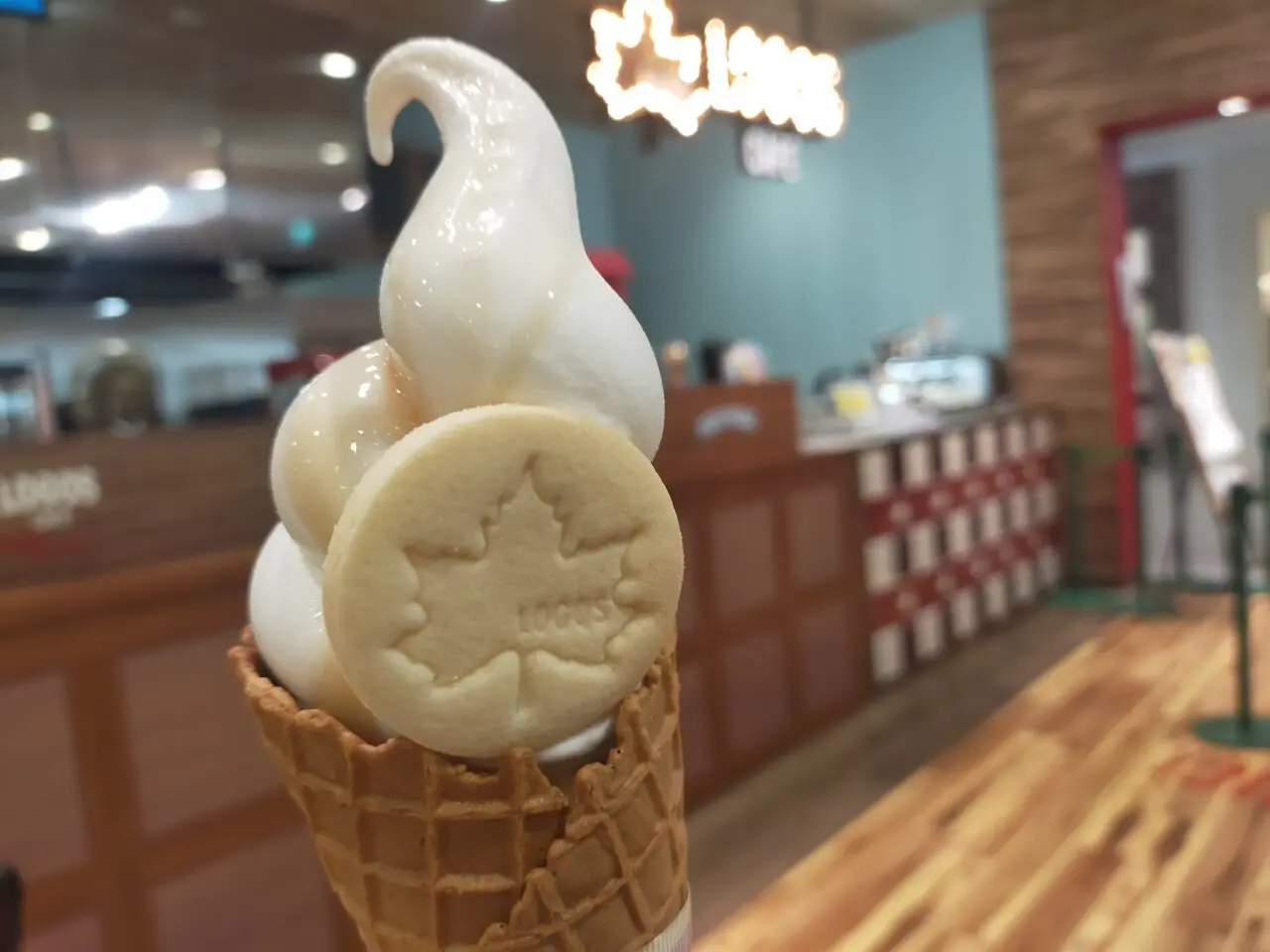 ロゴスショップ＆ピクニック ららぽーと安城店のソフトクリーム