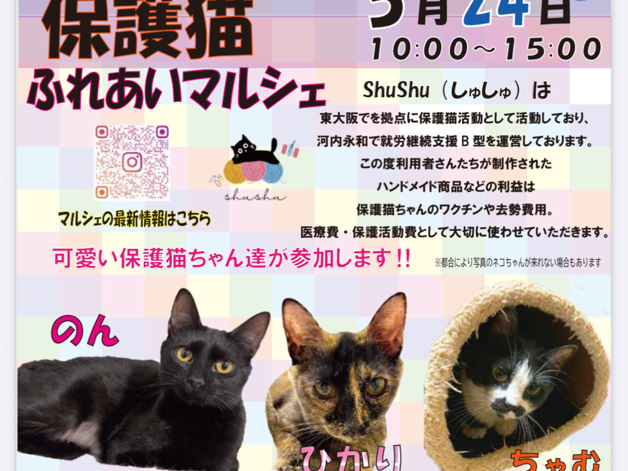 保護猫ふれあいマルシェ