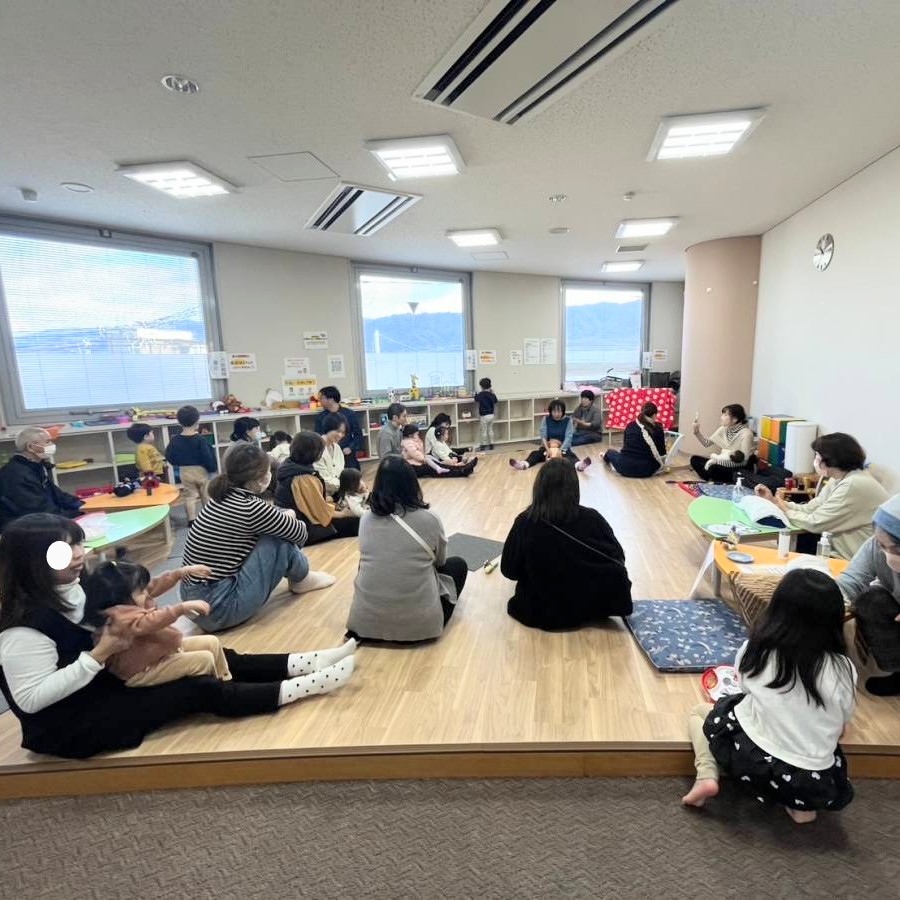 花咲く広場
