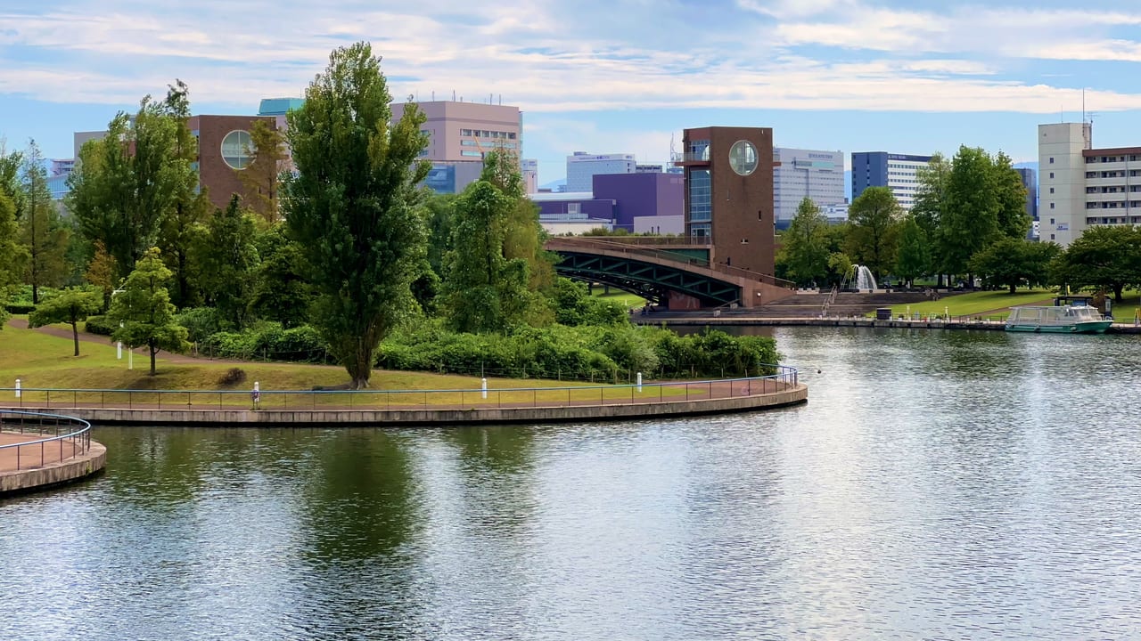 環水公園の景色