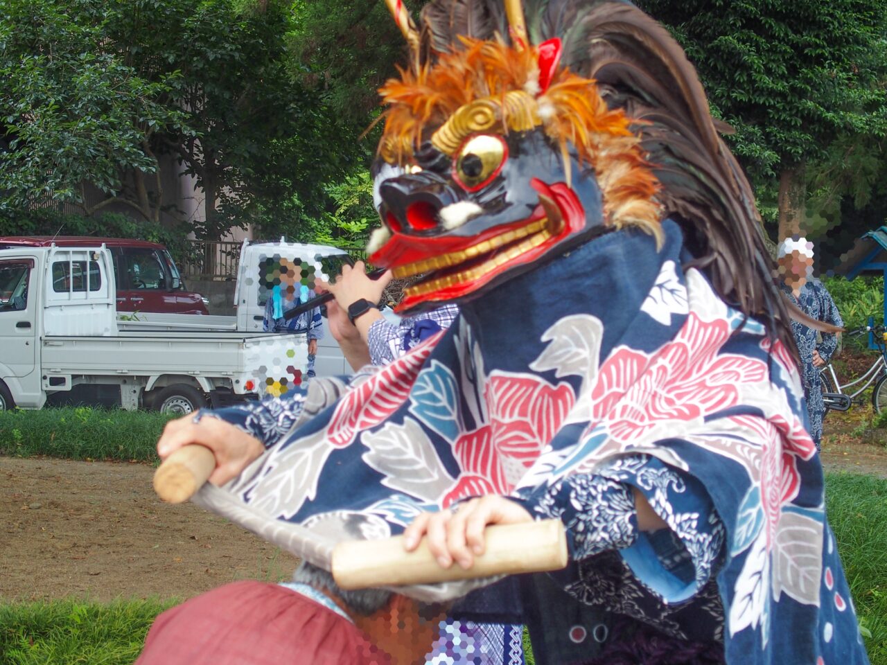 原馬室ささら獅子舞
