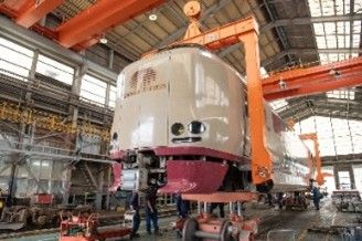 後藤総合車両所一般公開のようす