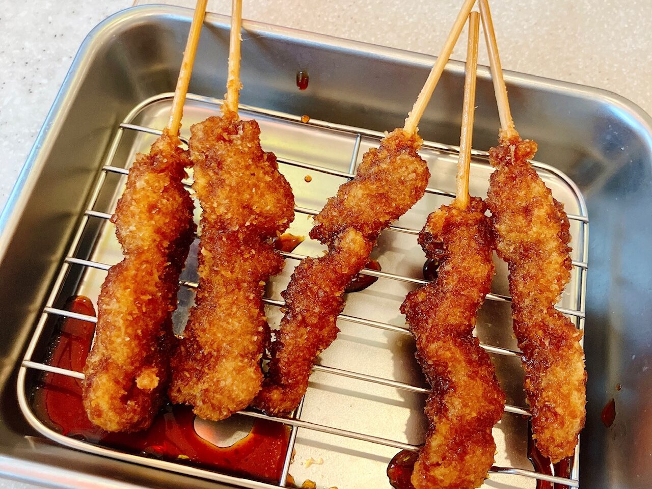 2025年12月「串カツ田中 上大岡駅前店」無限ニンニクホルモン串