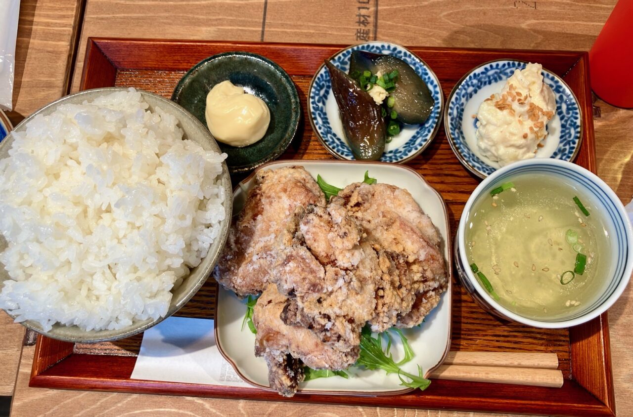 2025年12月「唐揚げ定食」上大岡ポスト
