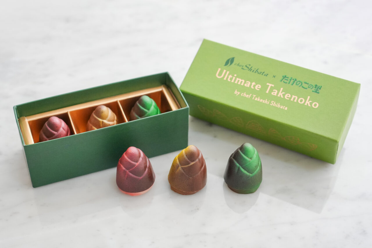 名古屋市千種区】シェ・シバタと明治「たけのこの里」公式コラボ