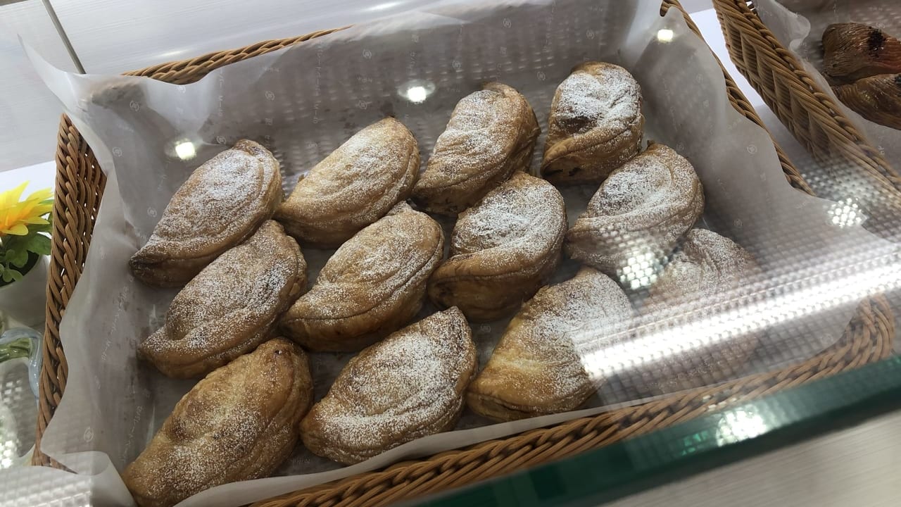 ミオ・テゾーロ店頭のアップルパイ