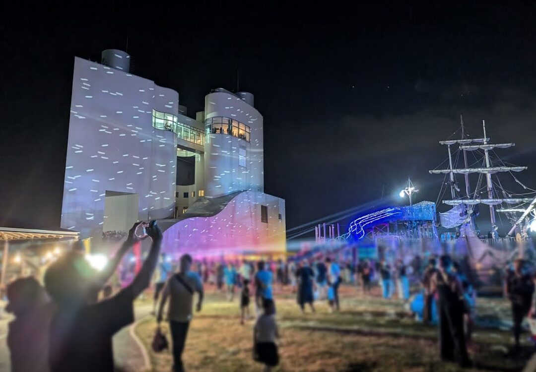 光と船のキラメキ！山の下夜遊びランド過去開催時の様子
