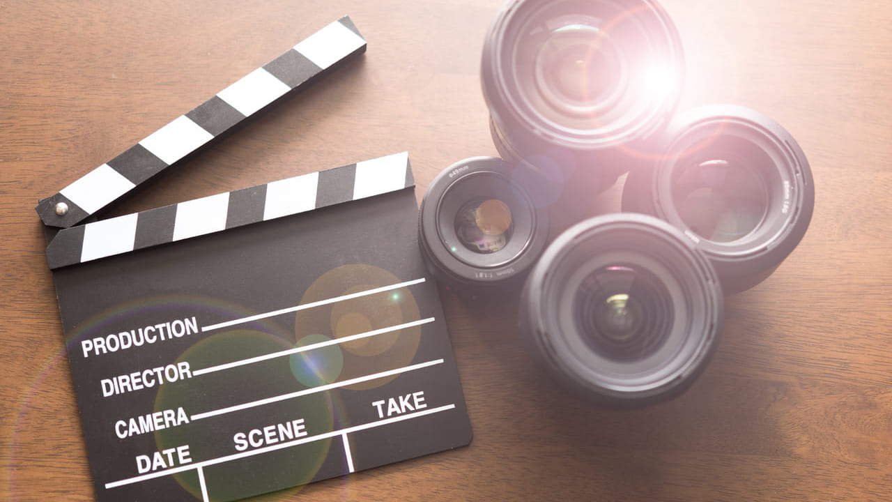 映画撮影のイメージ写真