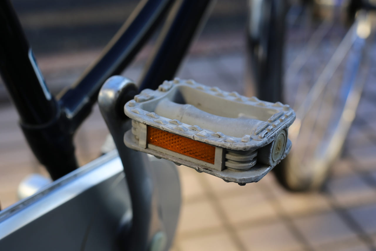 自転車のペダルのイメージ写真