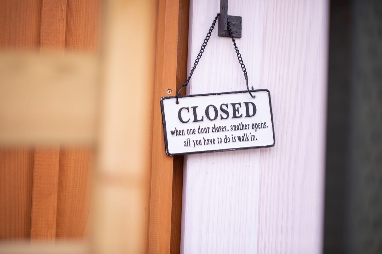 写真acフリー素材「closed」