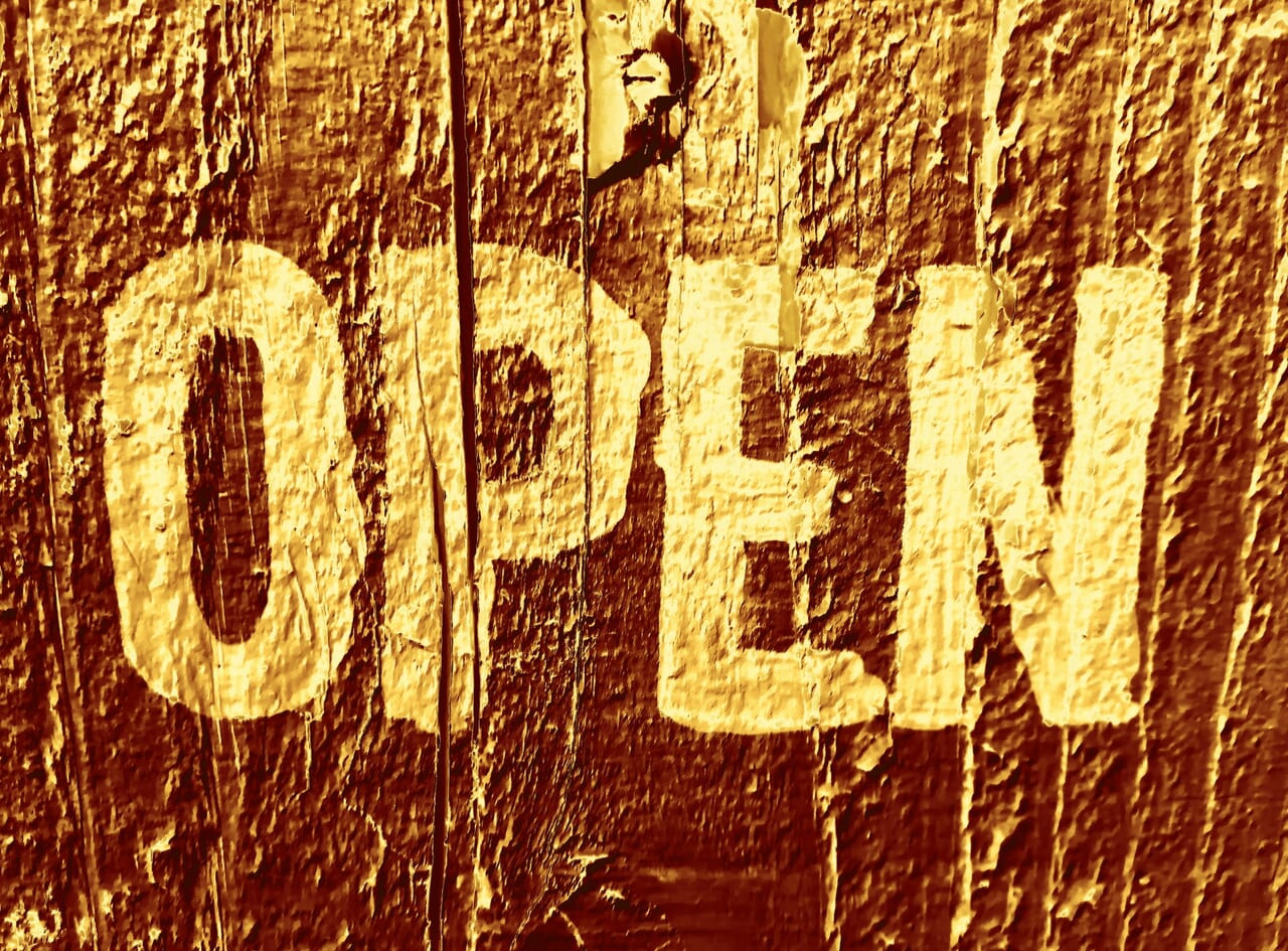 写真acフリー素材「open」