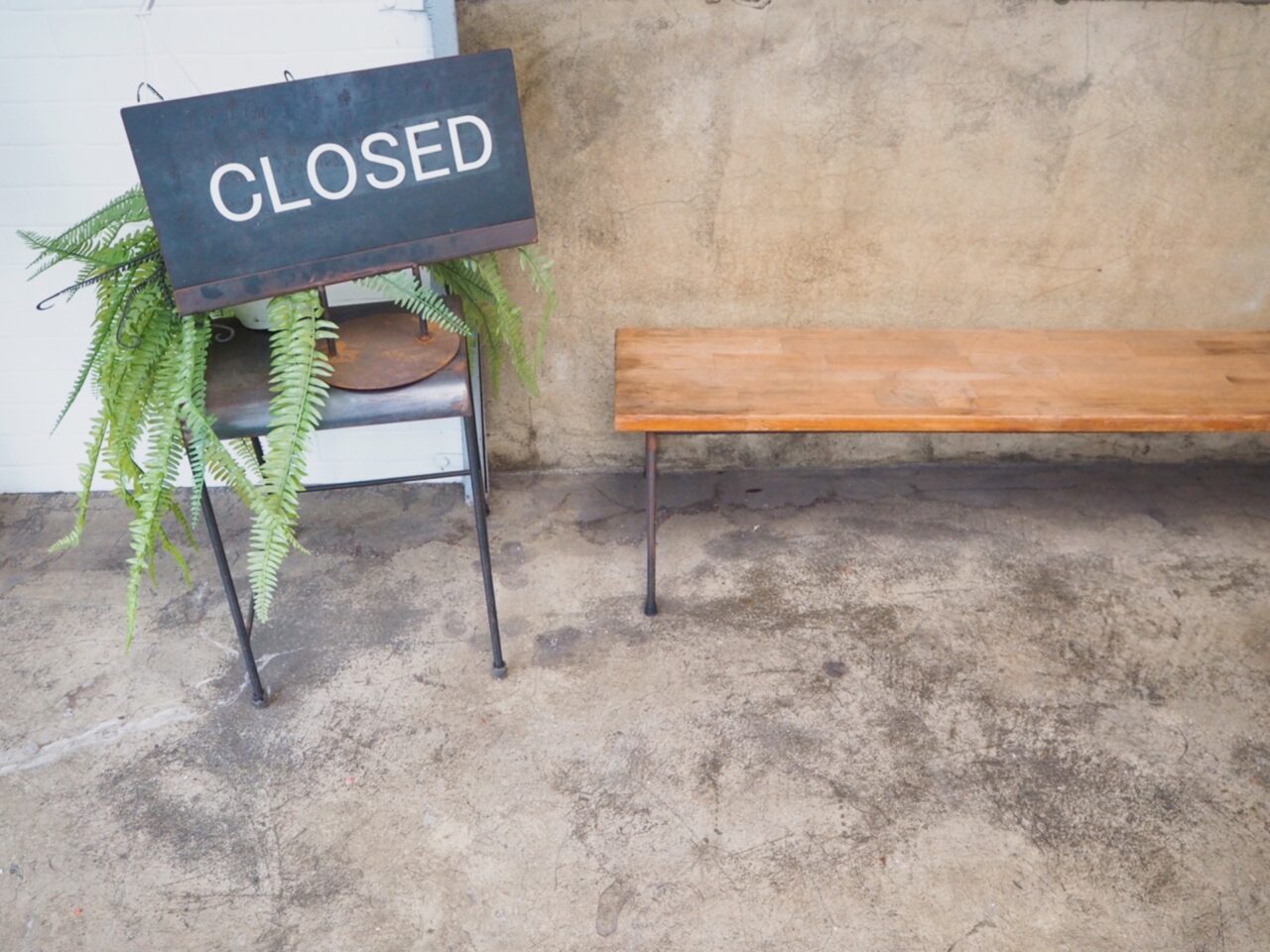 写真acフリー素材「closed」