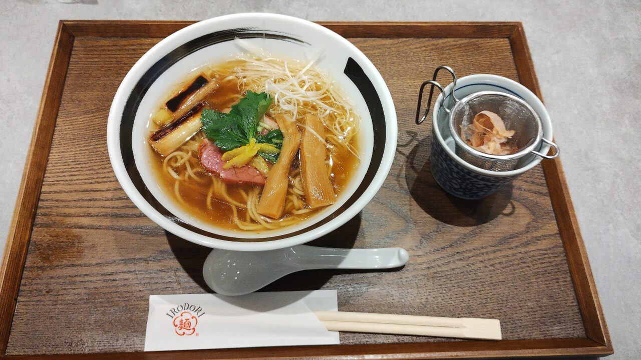 鴨だし追いがつおラーメン