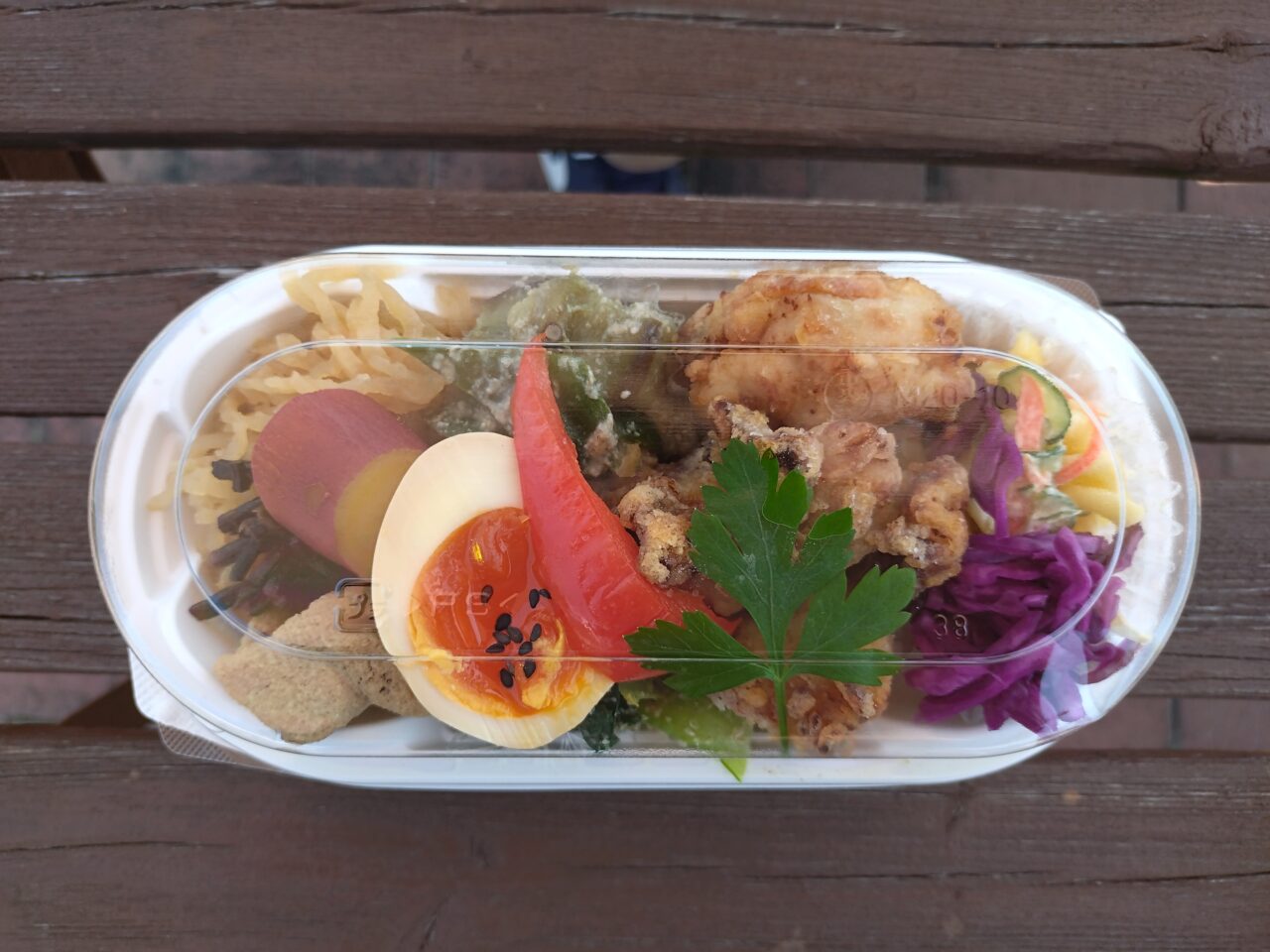 豆豆菜菜の塩こうじからあげ弁当