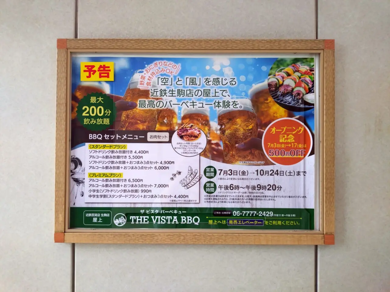 THE VISTA BBQ