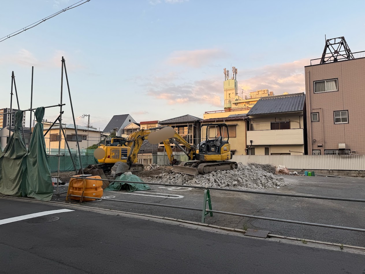 デイリーヤマザキ 平野本町店跡地外観4