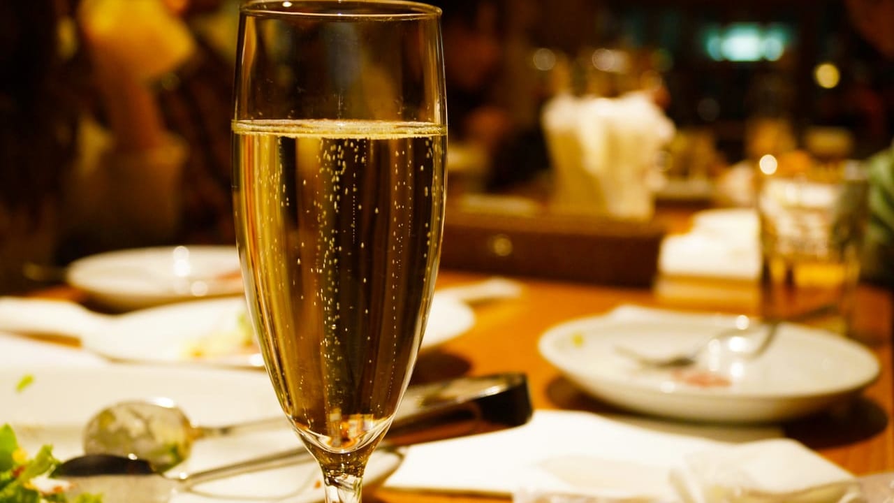 レストラン内ワイン