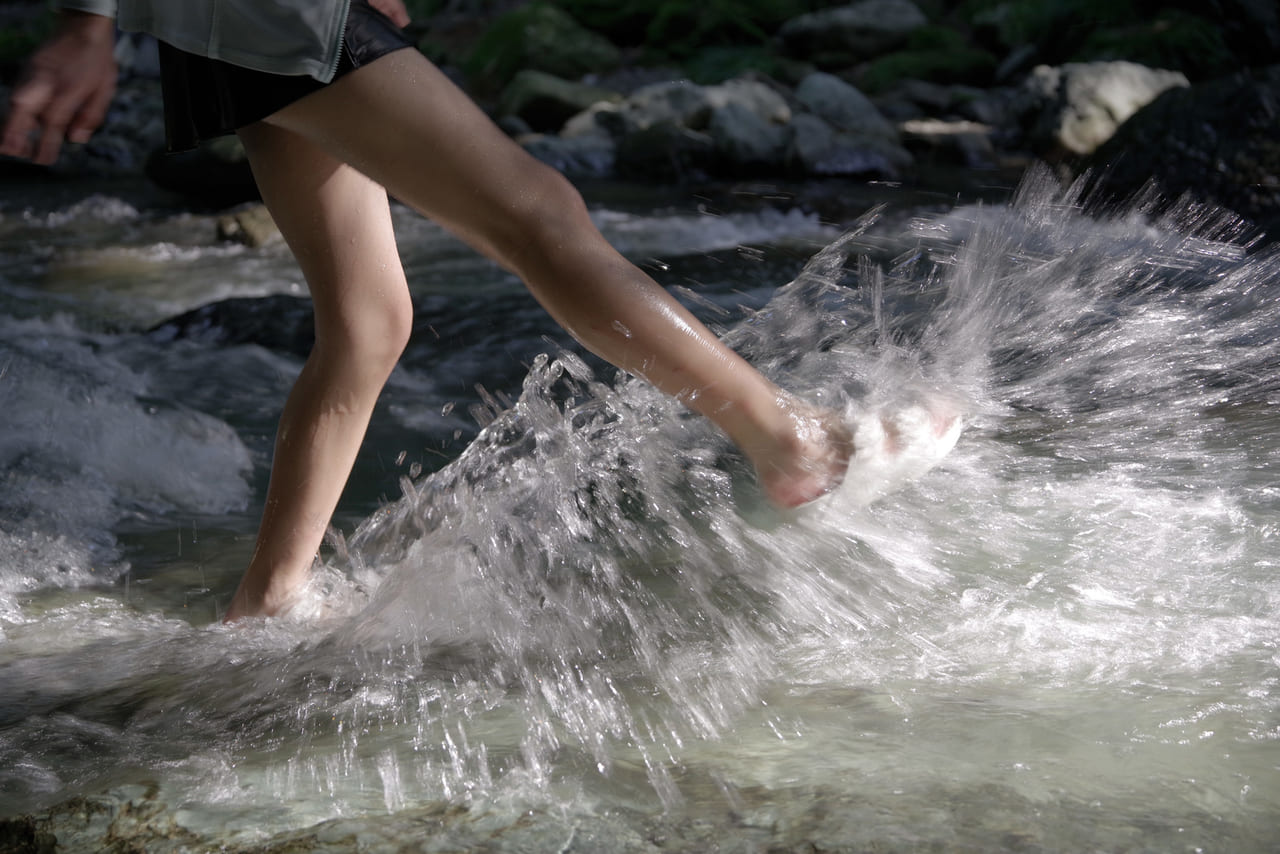 水遊びのイメージ写真
