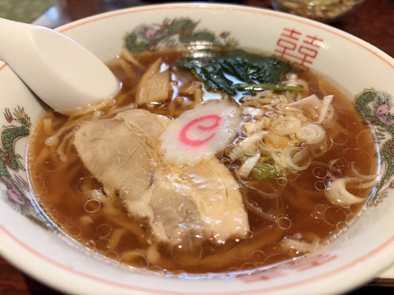 会津若松市】中町「弘竜」ランチはラーメン+豚焼肉丼セットが1,050円