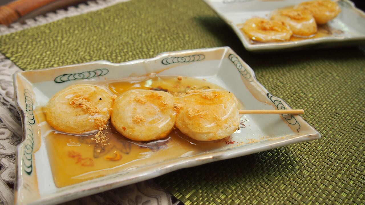 「憩いのサロン～縁～」のみつだんご