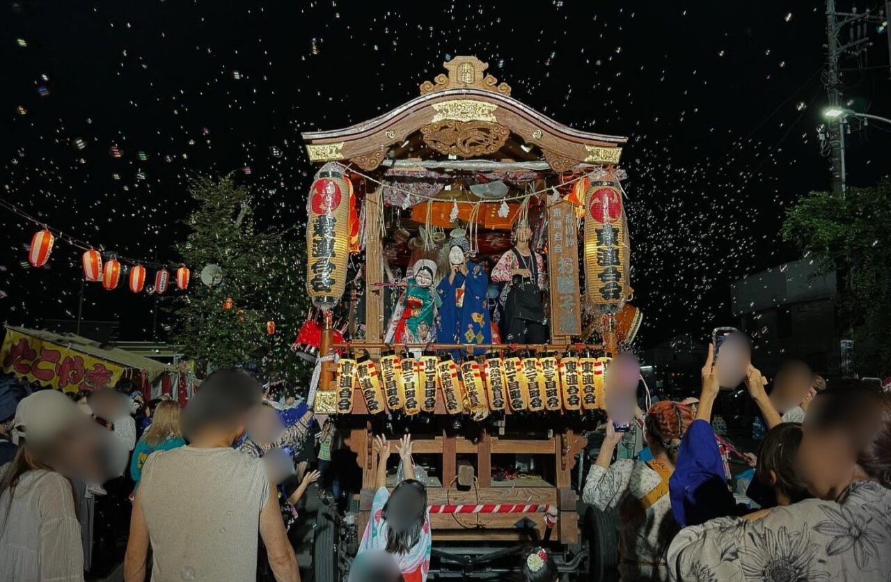 荒川沖東の夏祭りの様子