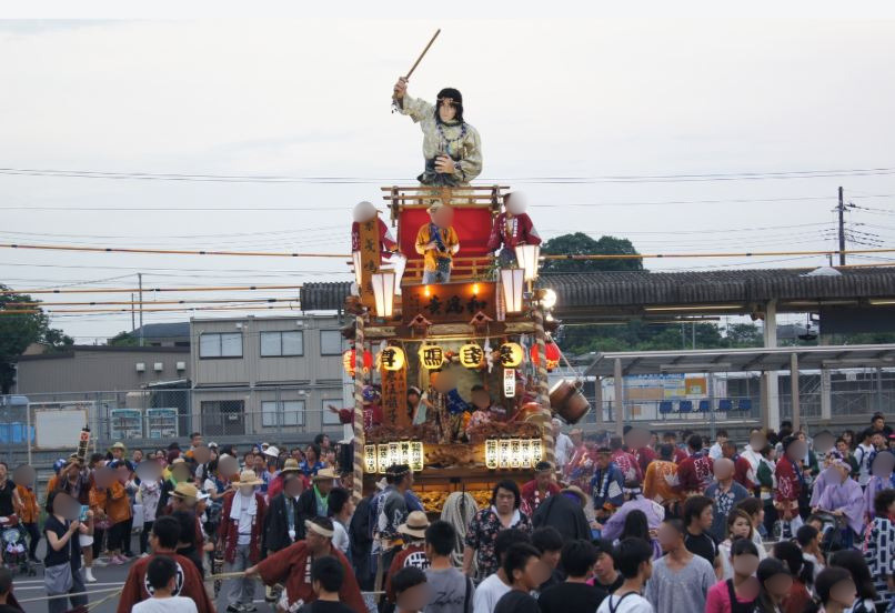 神立さかさい祭りの山車