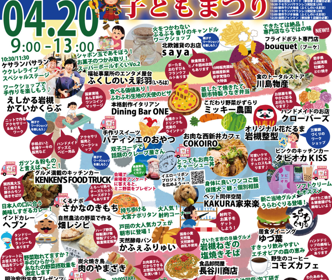 岩槻安穏朝市　20250420