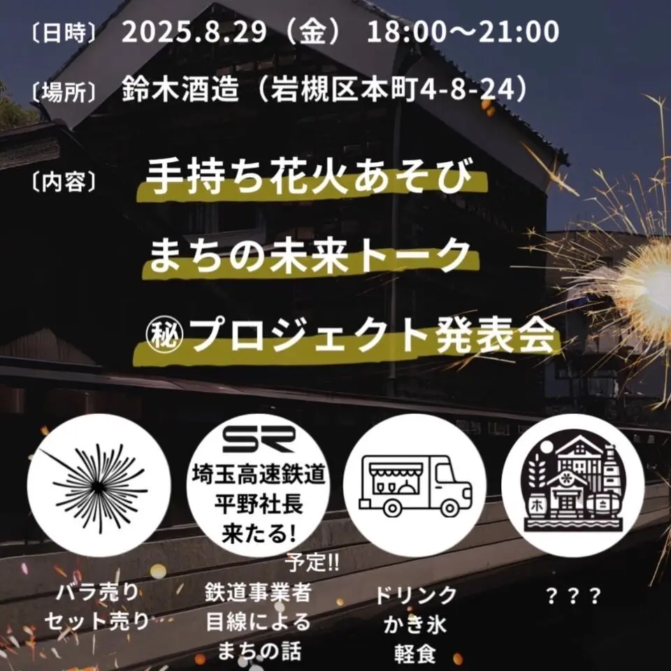 岩槻花火あそび