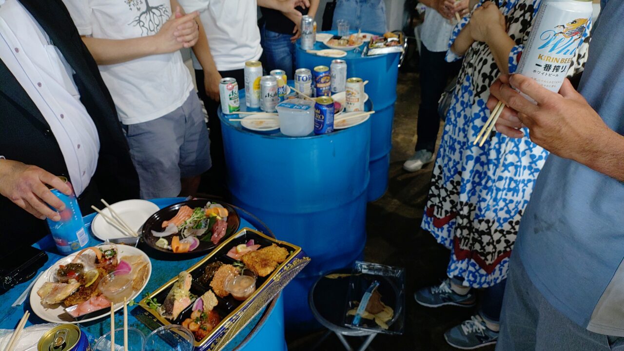 魚田魚司の角打ちスペース