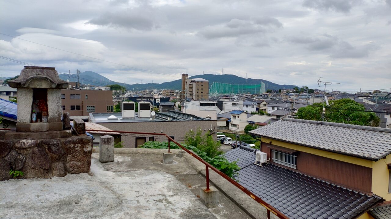 五穀神社からの眺め