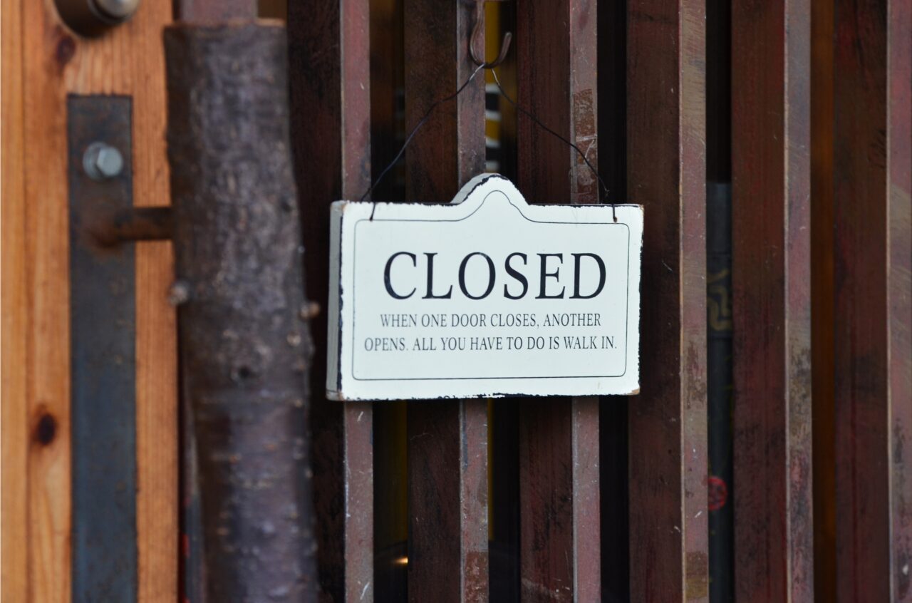閉店のイメージ