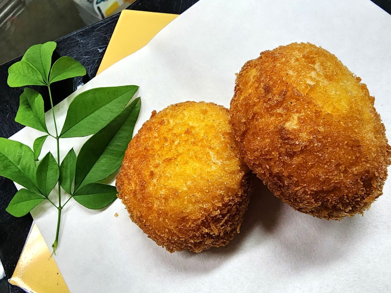 和菓子処「注明堂」揚げたて「コロッケまんじゅう」