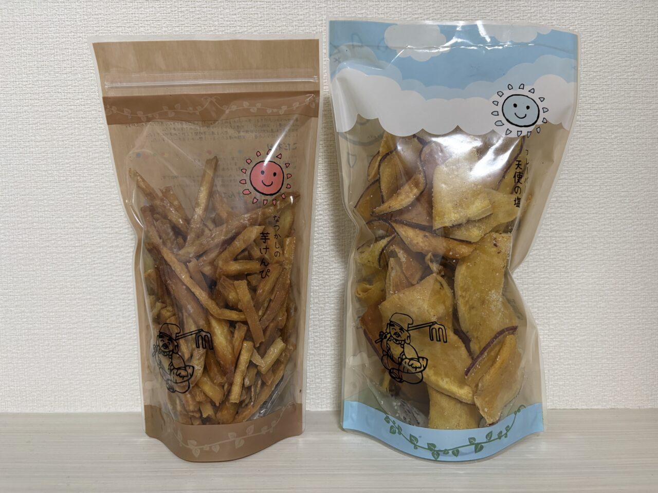 さつまいもチップス だんらんプレーン、芋けんぴ