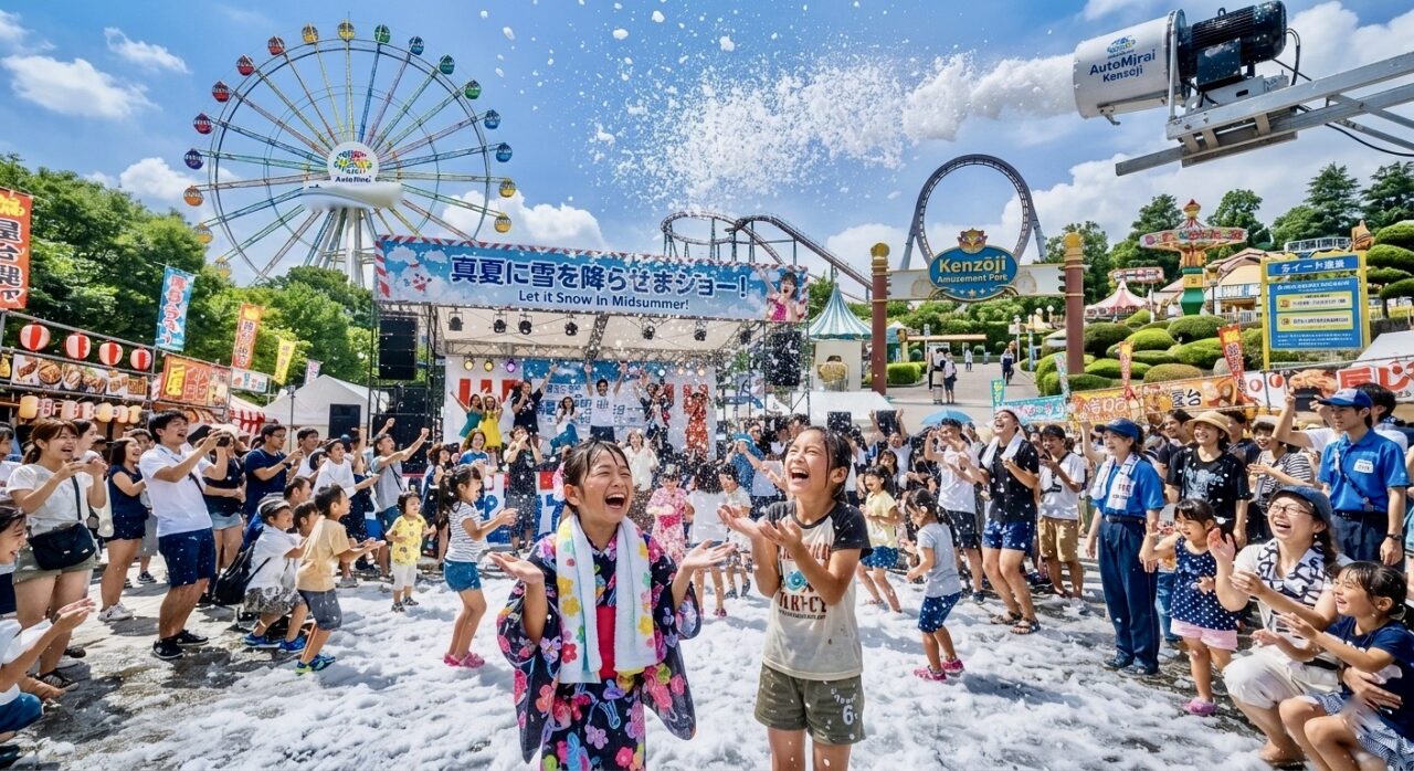2026年8月8日真夏に雪を降らせまショー！イメージ