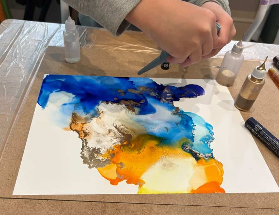 アルコールインク