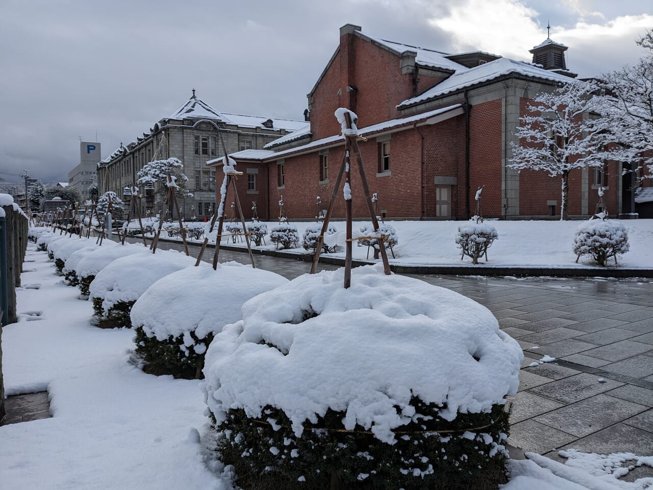 文翔館(2023年12月18日)雪