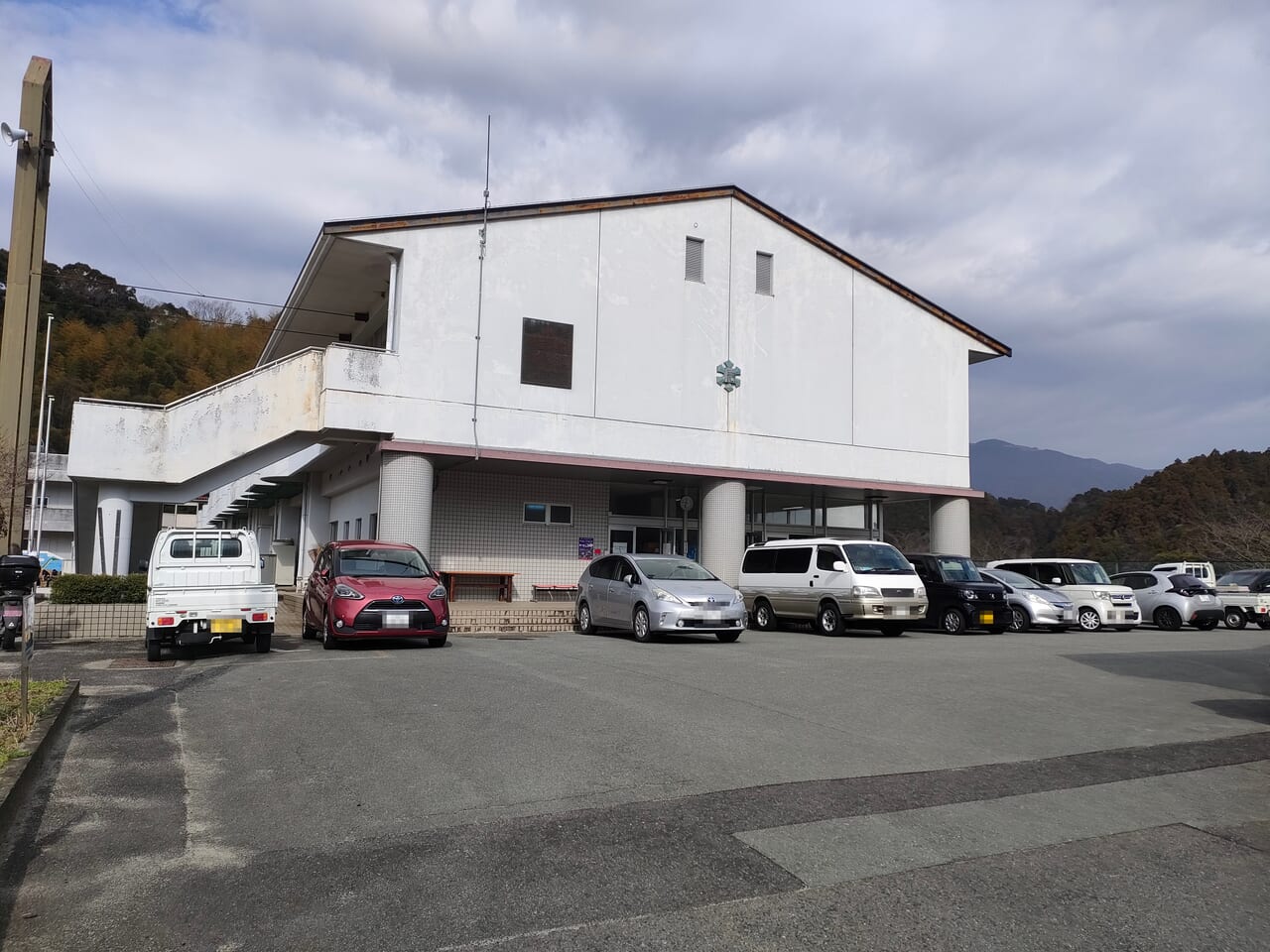 2024年3月17日終了「旧辰水小学校」のモーニング